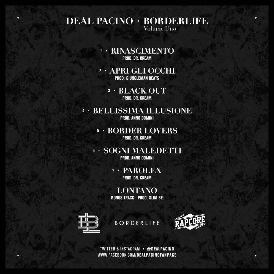 borderlife tracklist