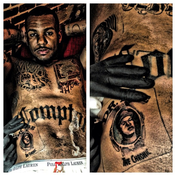game the chronic tattoo