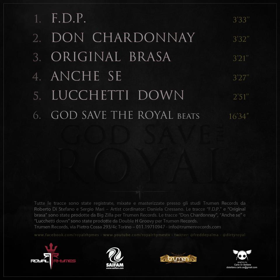 Royal Rhymes God Save The Royal