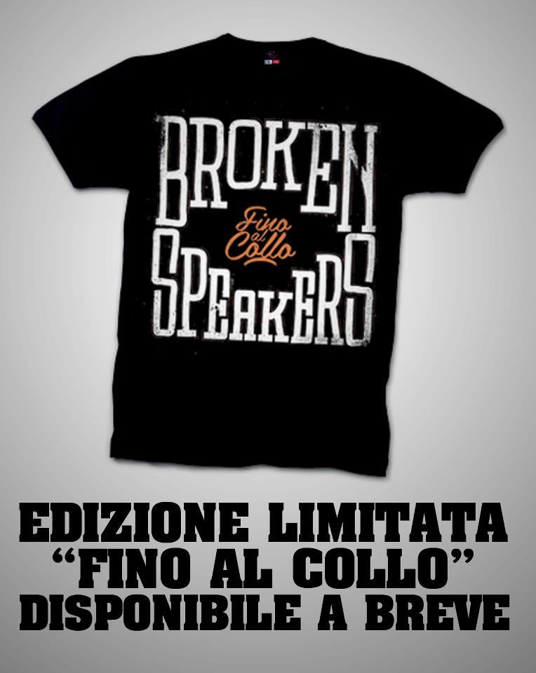 brokenspeakers t-shirt