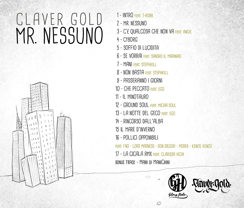 mr.nessuno tracklist