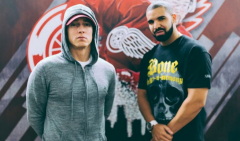 Drake porta Eminem sul suo palco: il più grande rapper che abbia mai preso in mano un microfono