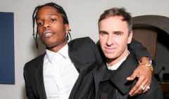 ASAP Rocky si schiera con Raf Simons contro Off White