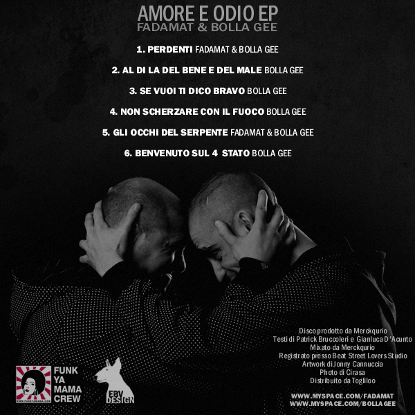 Fadamat & Bolla Gee - Amore e Odio EP