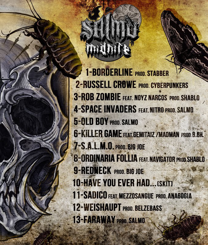 Salmo midnite tracklist