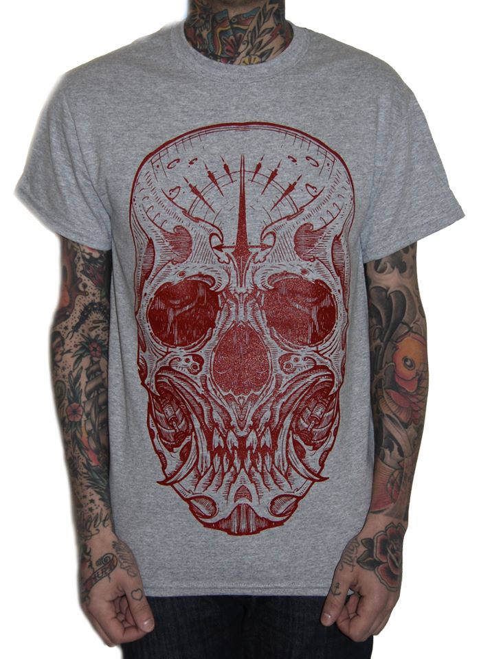 Salmo midnite skull t-shirt