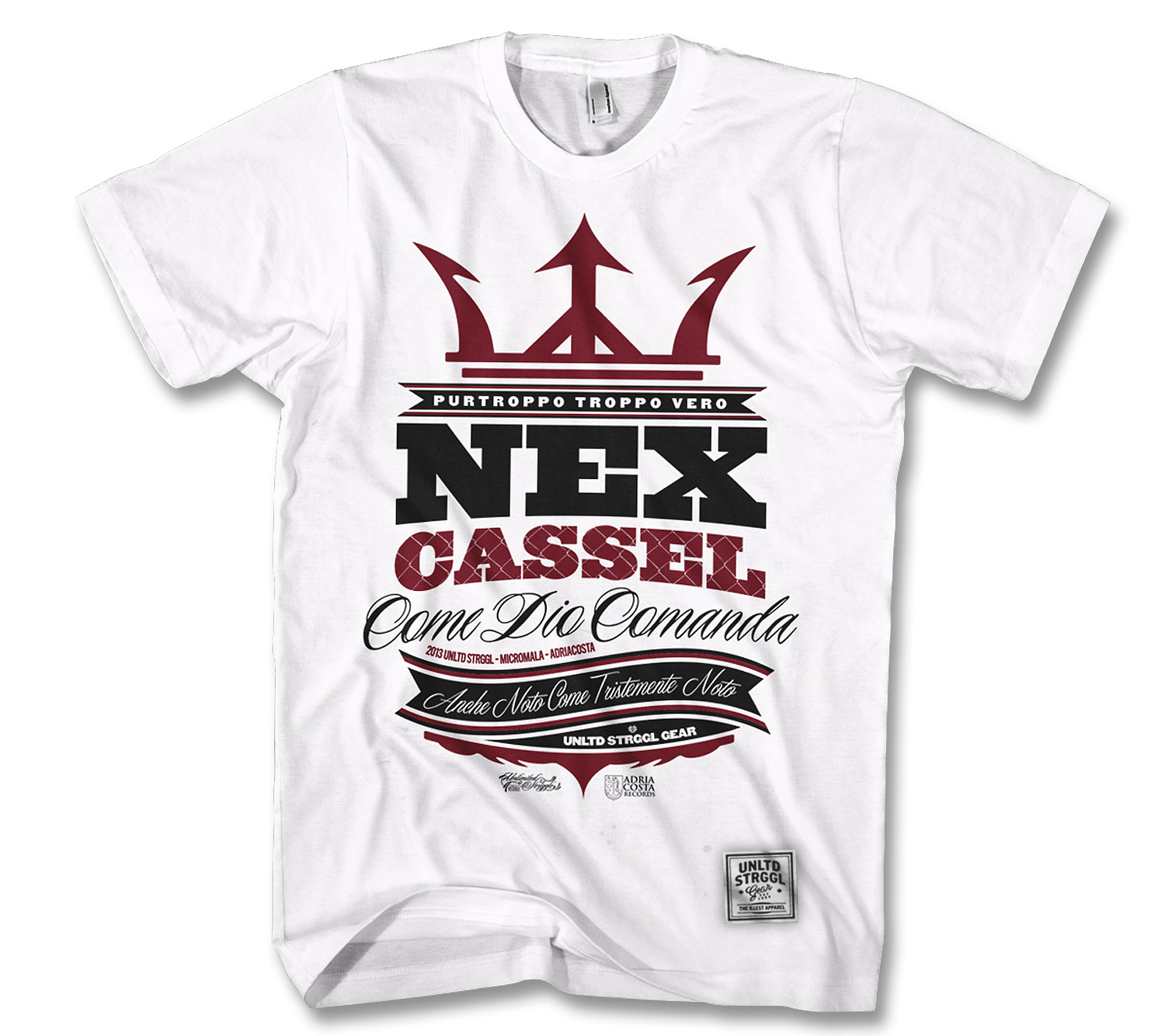 Nex Cassel Come Dio Comanda T Shirt