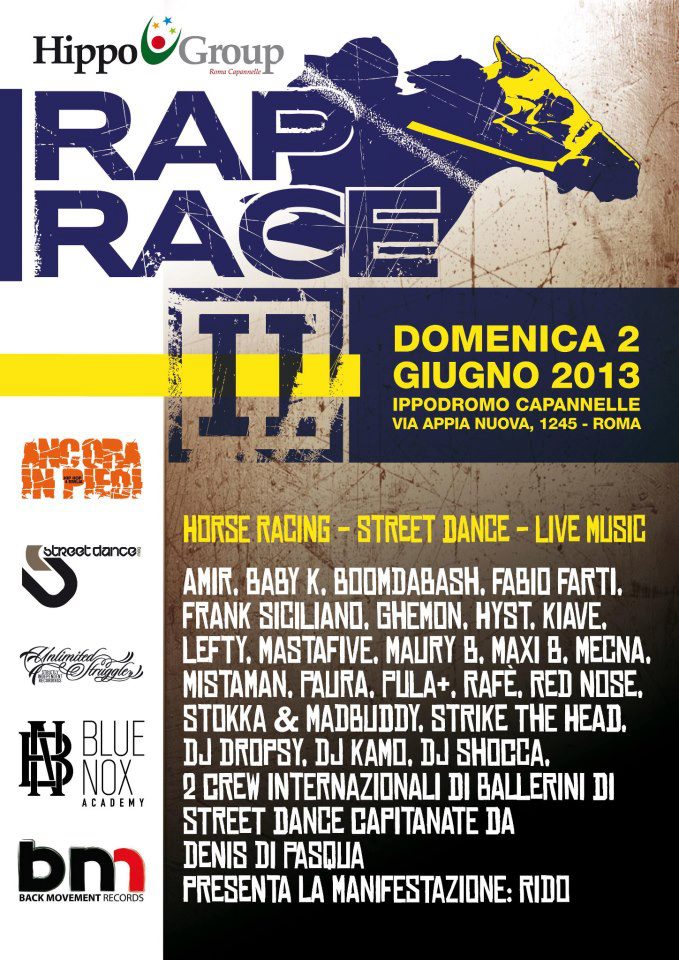 RAP RACE RAP RACE
