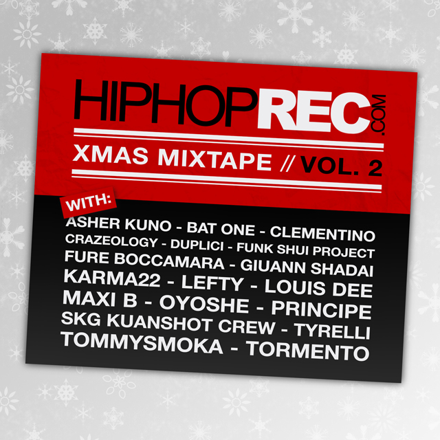 HIPHOPREC.com Xmas Mixtape Vol.2 COVER