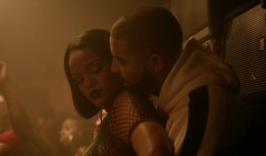 Una Rihanna super sexy insieme a Drake per il video di Work 