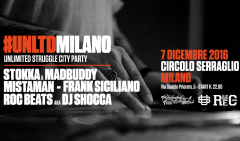 Vinci un biglietto per #UNLTDMILANO, l'evento dell'Unlimited Struggle del 7 dicembre 