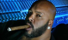 Sparano a Suge Knight durante il Pre-VMA party ad Hollywood 