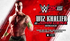 Wiz Khalifa collabora con John Cena nella soundtrack di WWE 2k15